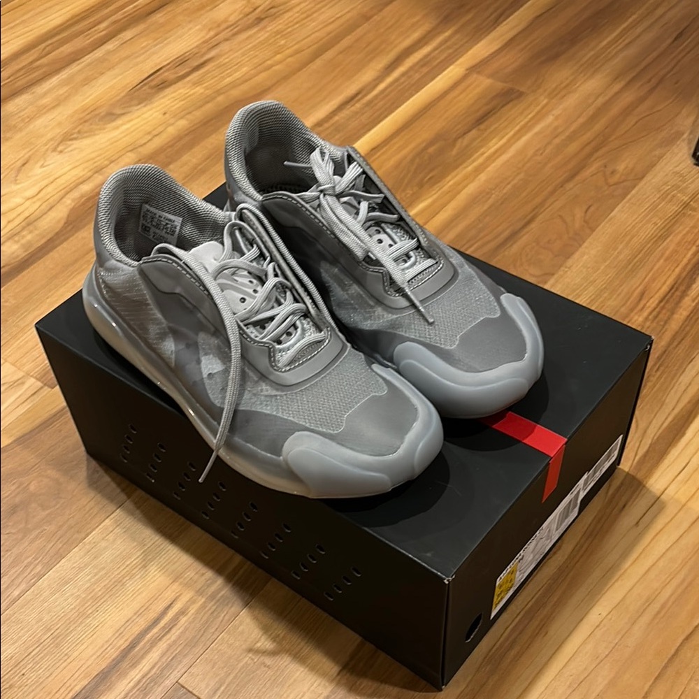 Adidas Prada Luna Rossa 21 Matte Silver Gunmetal Grey M6.5 W7/7.5
